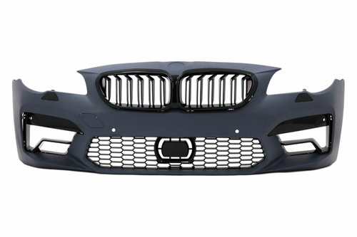 Bara Fata Cu Grile Radiator Nari Centralea Compatibil Cu Bmw Seria 5 F10 / F11 2011-2017 M5 2020 Des...