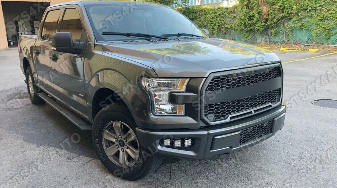 BARA FATA CU LED Proiectoare FORD F150 2015-2017 [RAPTOR LOOK]