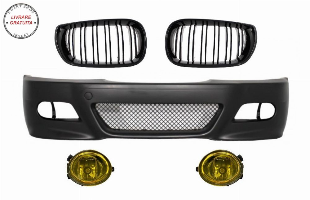 Bara Fata cu Proiectoare Lumini de Ceata si Grile Centrale BMW Seria 3 E46 Coupe C- livrare gratuita