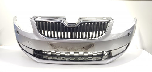 Bara fata cu proiectoare si loc spalatoare far, cod 5E0807221, Skoda Octavia 3 (5E3) (id:676666)