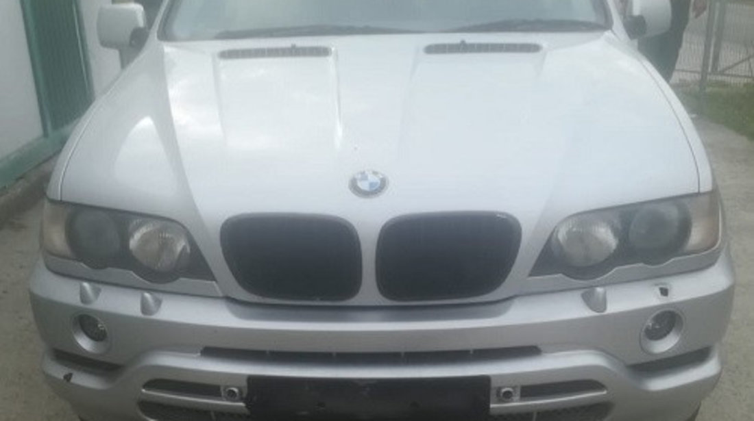 BARA FATA CU PROIECTOARE SI SPALATOARE FAR BMW X5 E53 NON-FACELIFT FAB. 2000 - 2003 ⭐⭐⭐⭐⭐