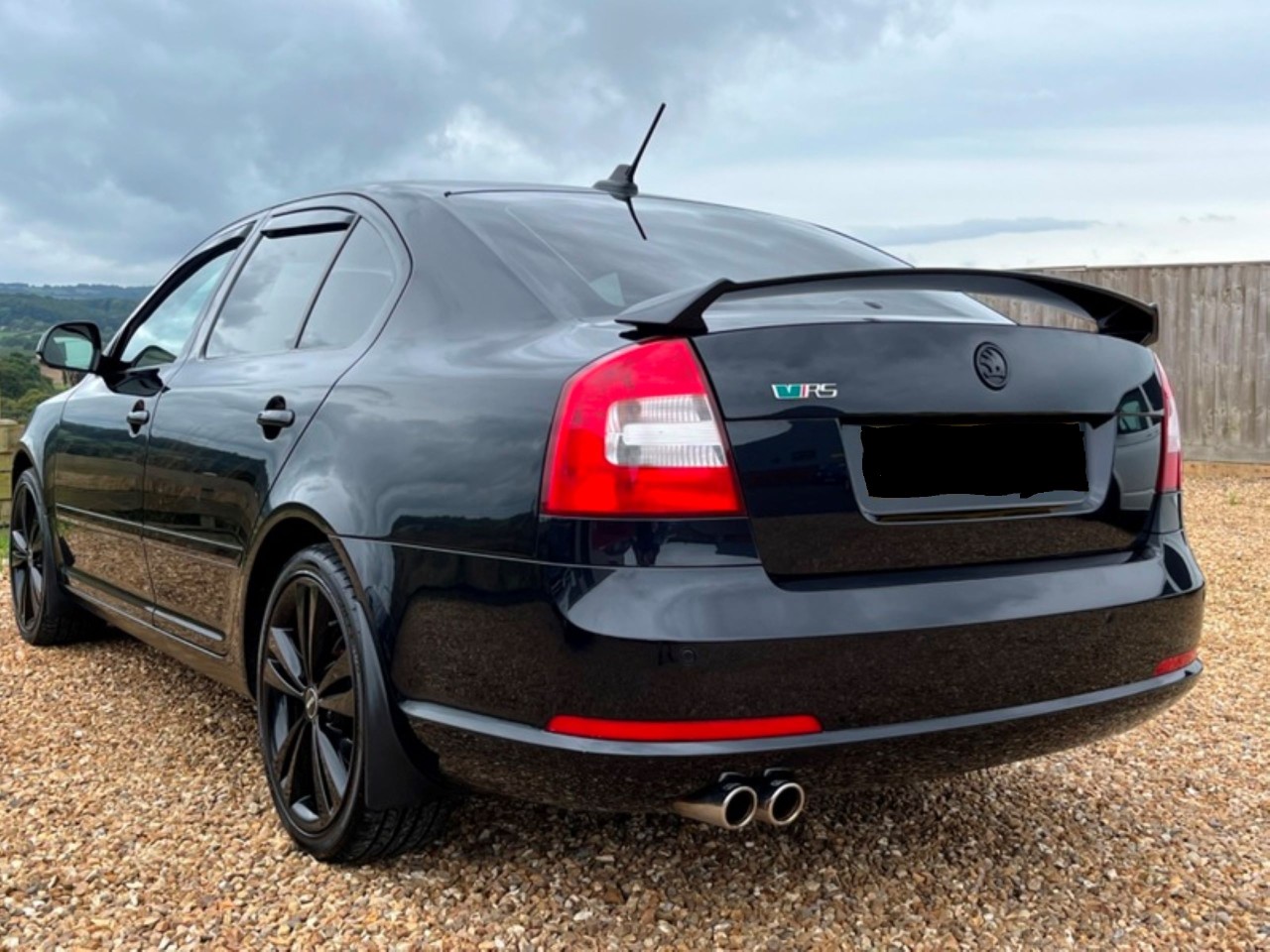bara fata skoda octavia 2 vrs facelift