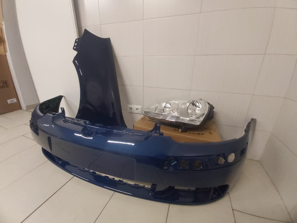 Bara Fata + Far + Aripa Stanga VW Golf 5 V 2004 2005 2006 2007 2008 LD5Q Albastru