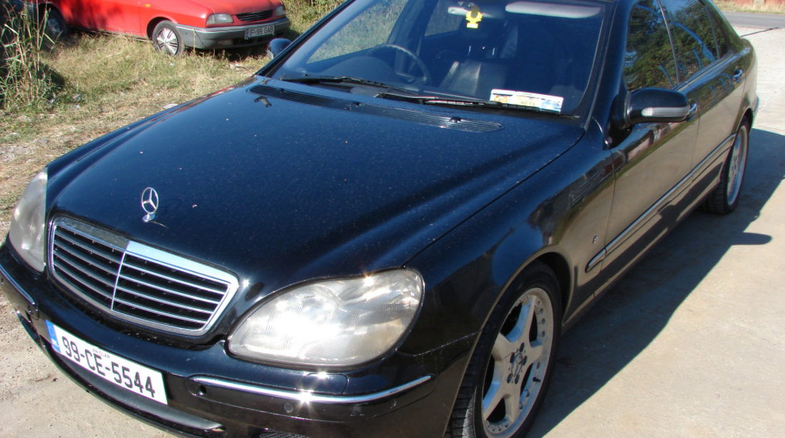 Bara fata fara bandouri Mercedes-Benz S-Class W220 [1998 - 2002] Sedan 4-usi S 430 5G-Tronic (279 hp) (W220) S430i 4.3