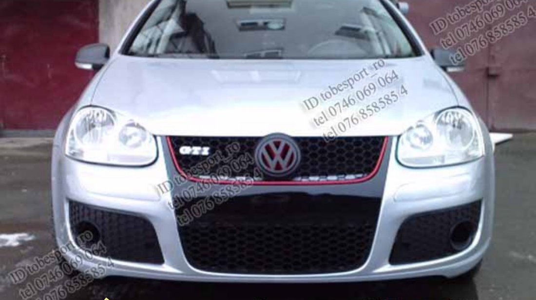 Bara fata Golf 5 GTI Plastic completa cu proiectoare