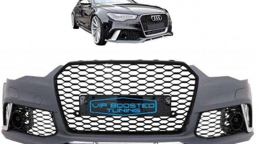 Bara Fata + grila AUDI A6 C7 4G (2011-2015) RS6 Design
