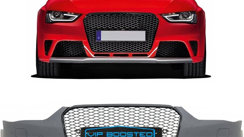 Bara Fata + grila AUDI AUDI A4 B8 B8,5 Facelift (2012-2015) RS4 Design