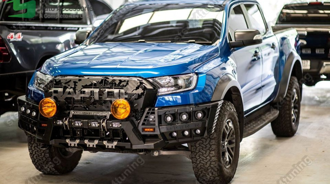 BARA FATA + GRILA FATA HEAVY DUTY STEEL FORD RANGER RAPTOR 2019-2020 [OPN-V1]