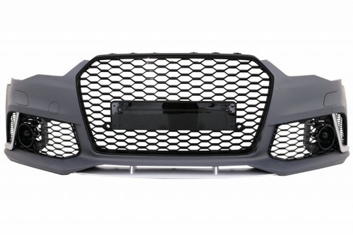 Bara Fata + Grile Am Audi A6 C7 2011-2015 RS Design FBAUA64GRSWOG