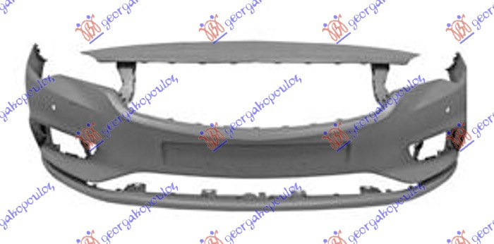 Bara Fata Grunduita Cu Orificiu Pentru Senzor de Parcare Opel Astra K 2016 2017 2018 2019 2020 2021