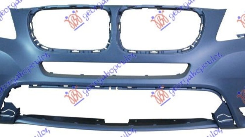 Bara Fata Grunduita Cu Orificiu Pentru Spalator BMW X3(F25) 2011-2012-2013-2014