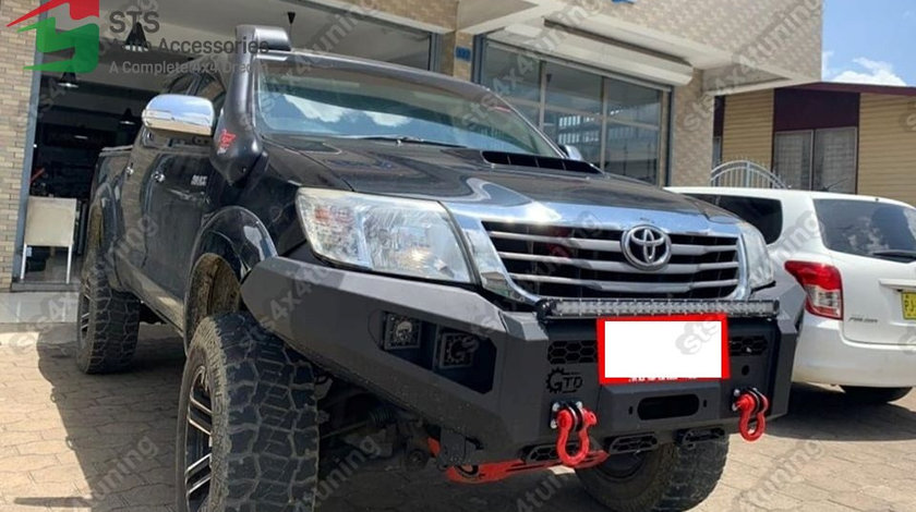 BARA FATA HEAVY DUTY CU PROIECTOARE TOYOTA HILUX VIGO 2012-2015 [V3]