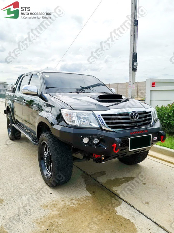 BARA FATA HEAVY DUTY CU PROIECTOARE TOYOTA HILUX VIGO 2012-2015 [V2]