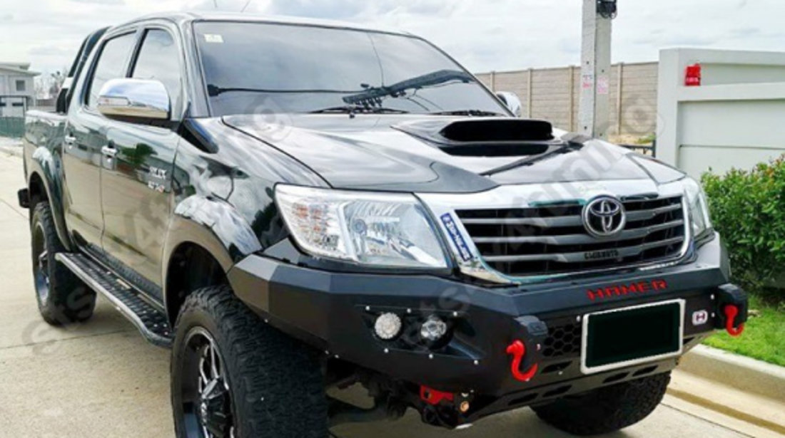 BARA FATA HEAVY DUTY CU PROIECTOARE TOYOTA HILUX VIGO 2012-2015 [V2]