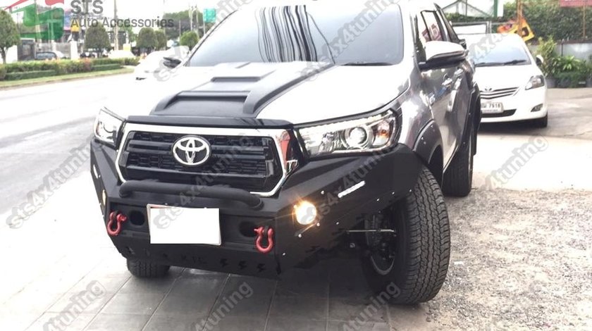 BARA FATA HEAVY DUTY + GRILA FATA 2019 LOOK TOYOTA HILUX REVO 2016-2020 [V2 ROC KTC]