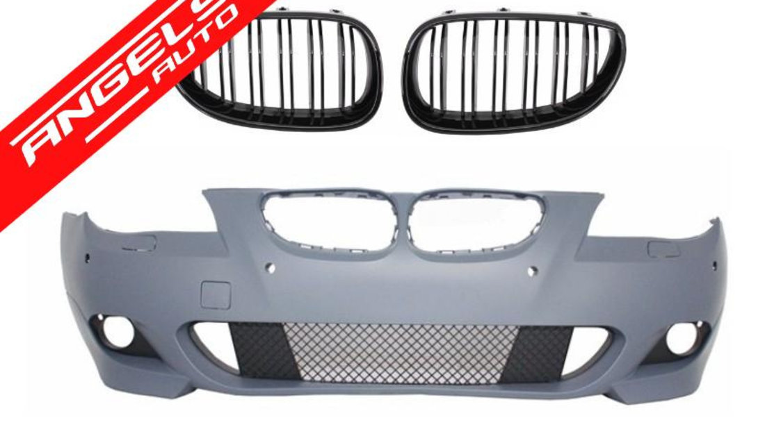 Bara Fata M BMW Seria 5 E60 E61 07-10 M-Technik Design cu Grile M5