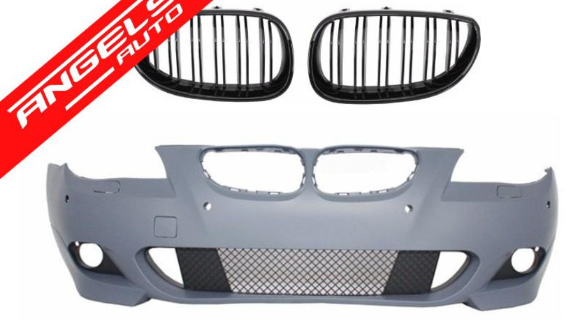 Bara Fata M BMW Seria 5 E60 E61 07-10 M-Technik Design cu Grile M5