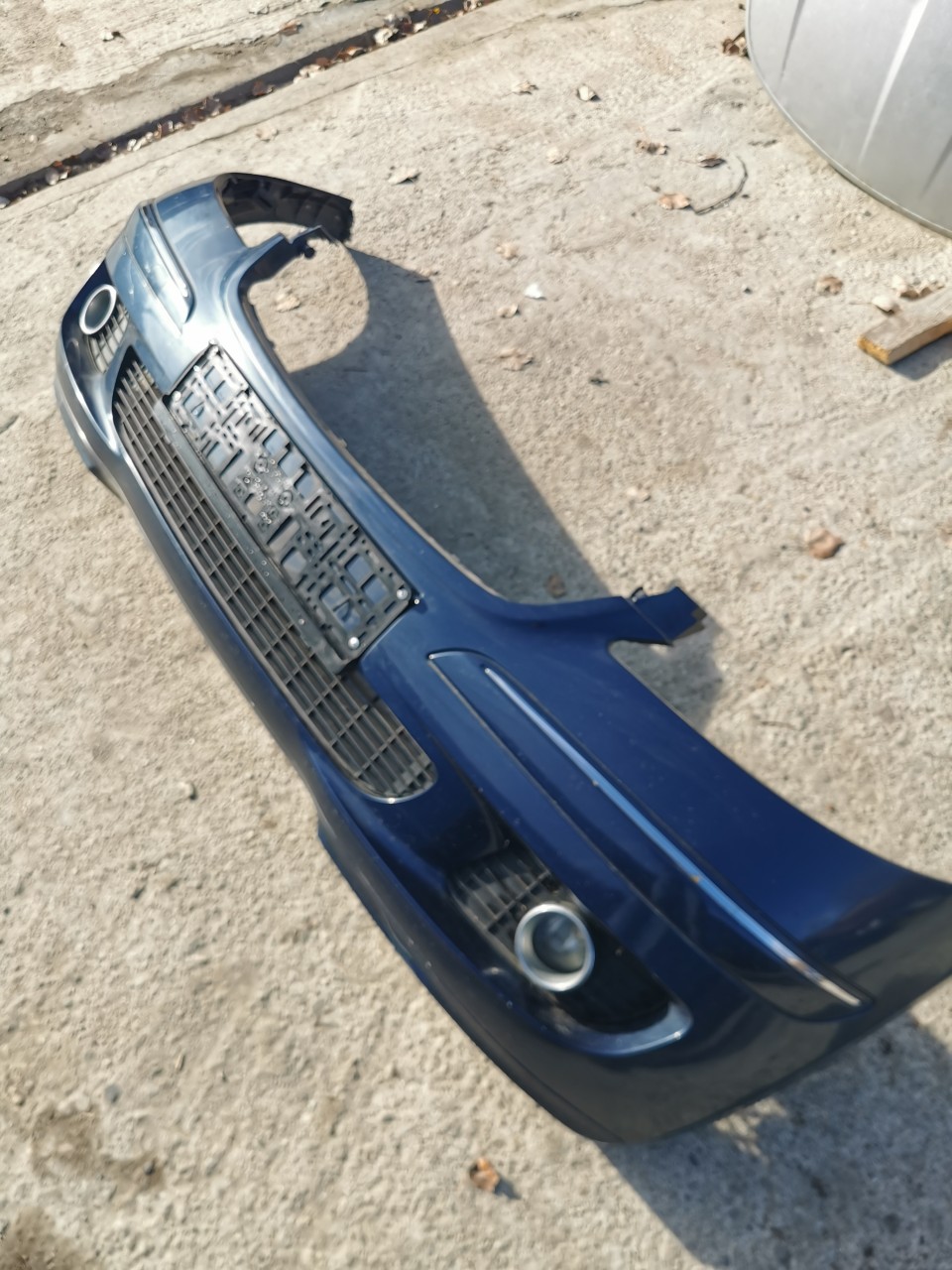 Bara fata Mercedes A-class W169 albastra 375 spoiler