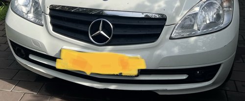 Bara fata Mercedes A class W169,facelift/2010+,completa(grile/proiectoare ceata)