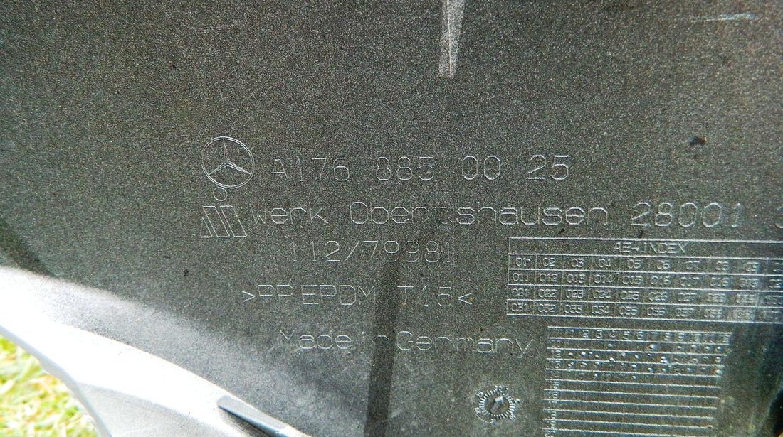 Bara fata Mercedes A Classe W176 model 2012-2015cod A176885002
