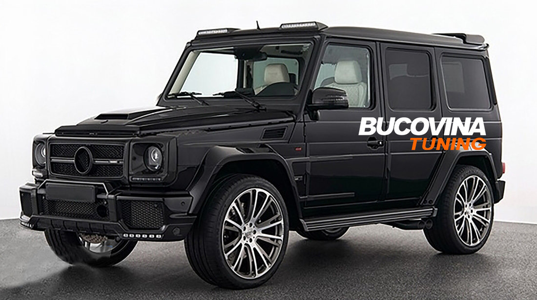 Bara Fata Mercedes Benz W463 G-Class (89-17) G65 AMG Design cu Grila Centrala GT-R Panamericana Look