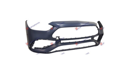 Bara fata Mercedes C Class 2021- NOUA 2068859201 A2068859201 (AMG LINE) CU 2 ORIFICII SENZORI PARCAR...
