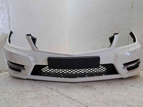Bara fata Mercedes Clasa C Coupe (C204) Facelift AMG [Fabr 2011-2015] 149 Alb Polar