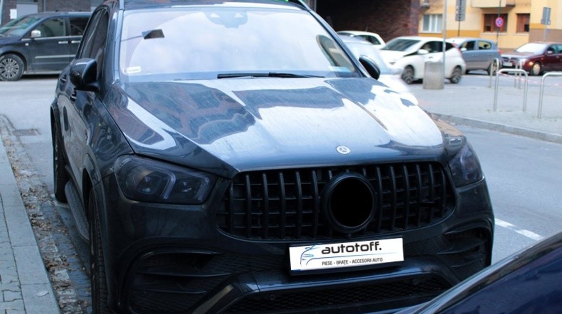 Bara fata Mercedes GLE W167 SUV C167 Coupe (2019+) AMG63 Design Full Black