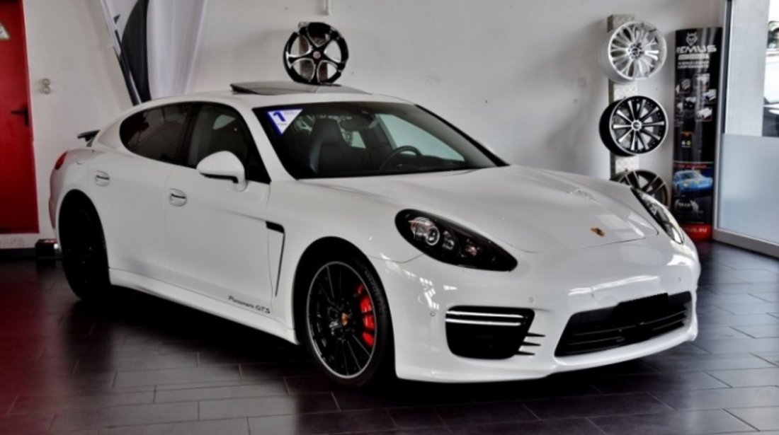 Bara Fata + Prelungire Lip Carbon Am Porsche Panamera 970 2013-2016 Facelift Turbo Gts Completa