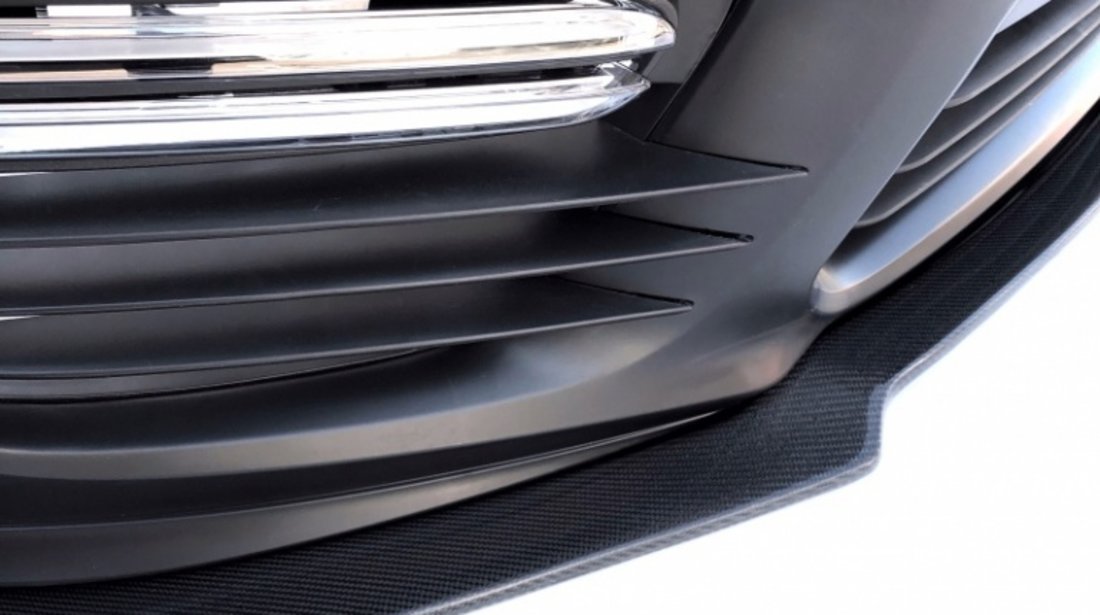 Bara Fata + Prelungire Lip Carbon Am Porsche Panamera 970 2013-2016 Facelift Turbo Gts Completa