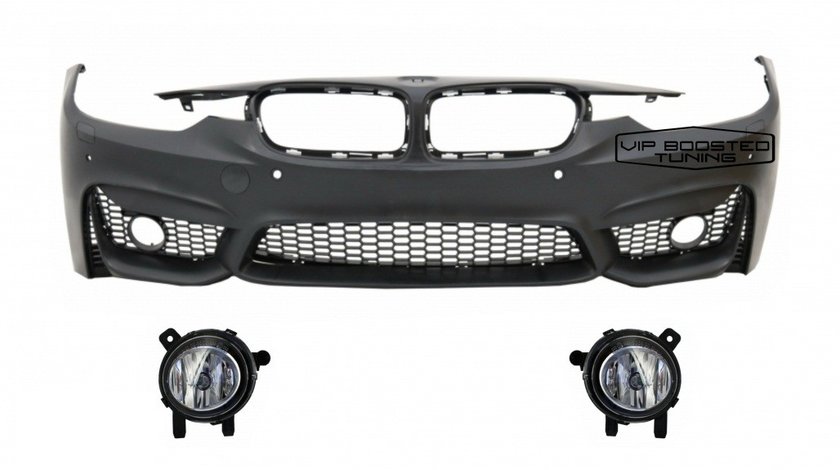 Bara Fata +Proiectoare Ceata BMW F30 F31 (2011-2018) M3 Sport EVO Design