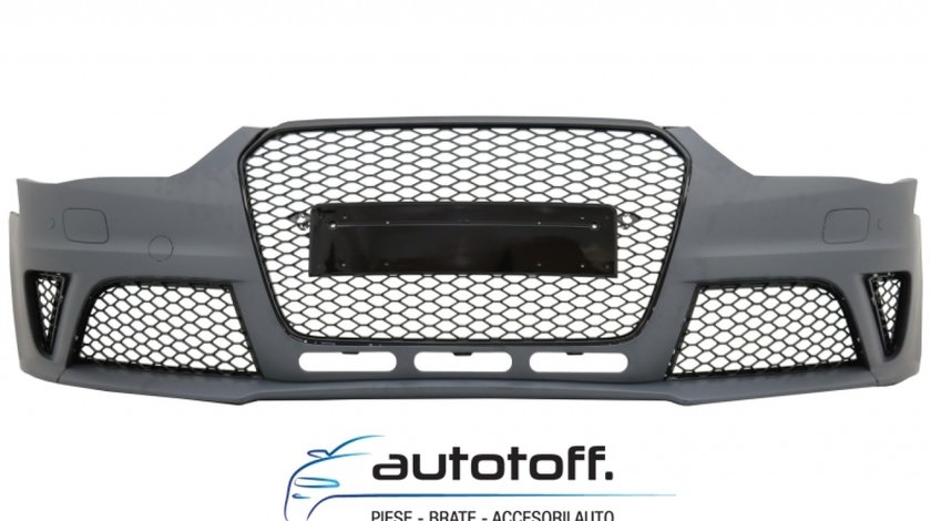 Bara Fata si Difuzor Bara Spate Audi A4 B8 Facelift (2012-2015) RS4 Design