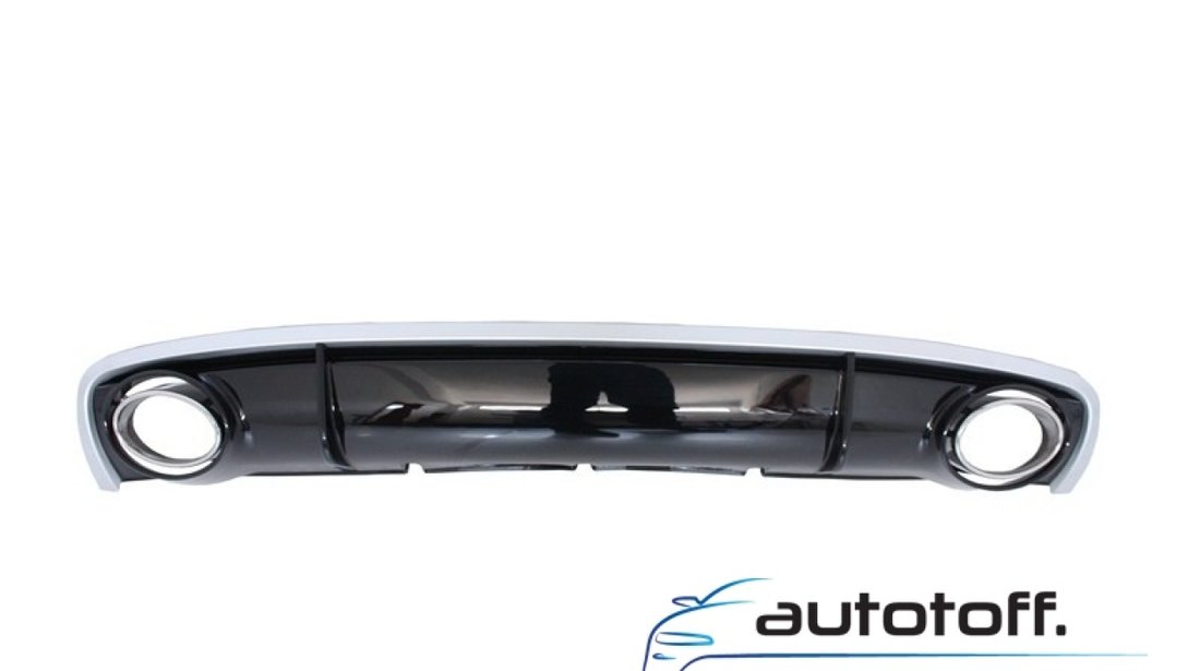 Bara Fata si Difuzor Bara Spate Audi A4 B8 Facelift (2012-2015) RS4 Design