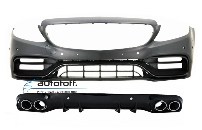 Bara fata si difuzor bara spate Mercedes C-Class C205 A205 (14-18) model C63
