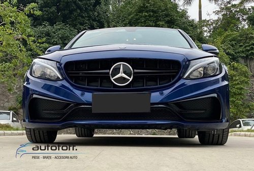 Bara fata si Difuzor bara spate Mercedes C-Class C205 A205 (14-19) C43 Design