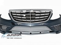 Bara fata si grila centrala compatibila cu Mercedes S-Class W222 (13-17) S65 Design