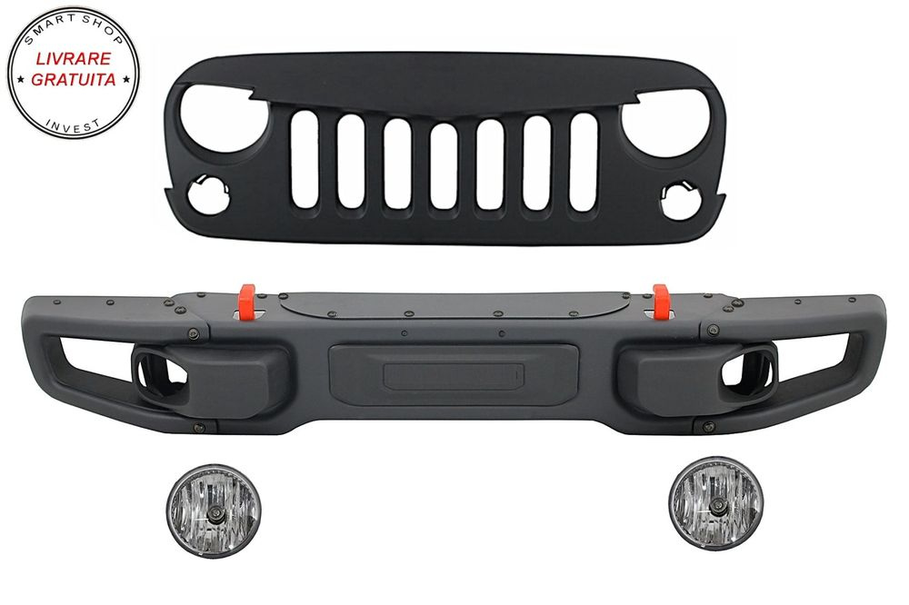 Bara Fata si Grila Centrala Jeep Wrangler / Rubicon JK (2007-2017) 10th Anniversar