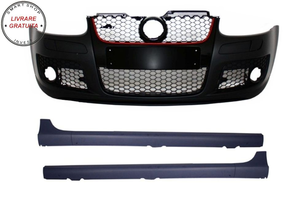 Bara Fata si Praguri Laterale VW Golf Mk 5 V Golf 5 (2003-2007) GTI Design- livrare gratuita