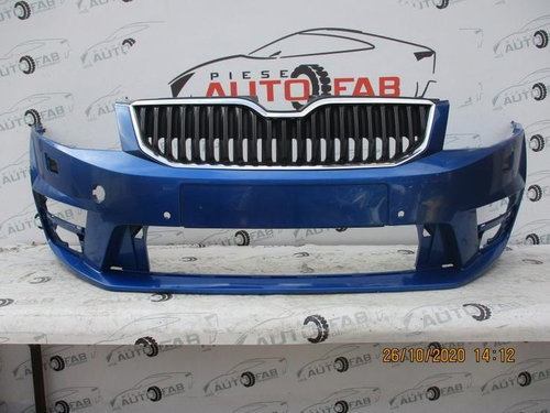 Bara fata Skoda Octavia 3 VRS an 2013-2014-2015-2016-2017 Gauri pentru 6 senzori si spalatoare farur...