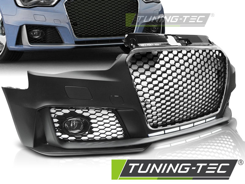 Bara fata Sport Crom look BLACK compatibila AUDI A3 12-16