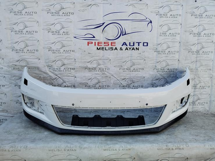 Bara fata Volkswagen Tiguan 1 Facelift an 2011-2012-2013-2014-2015-2016 Gauri pentru 6 senzori si spalatoare faruri 36HSES4MPX