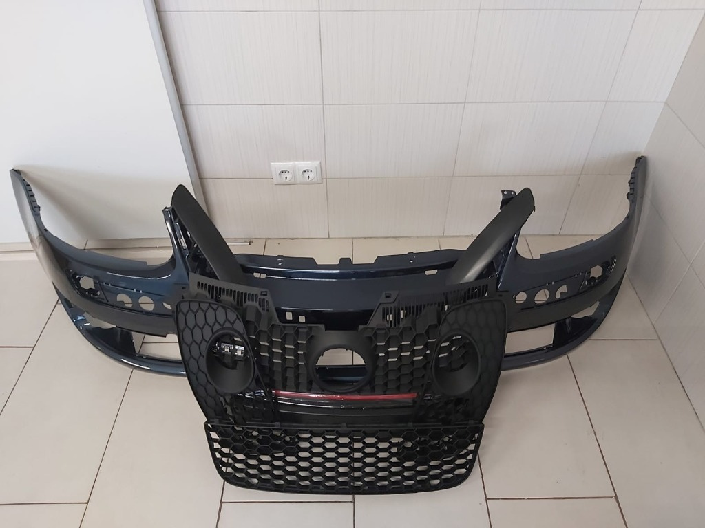 Bara Fata VW Golf 5 V GTi 2004 2005 2006 2007 2008 Toate Grilele + Bandourile Albastru LC5F