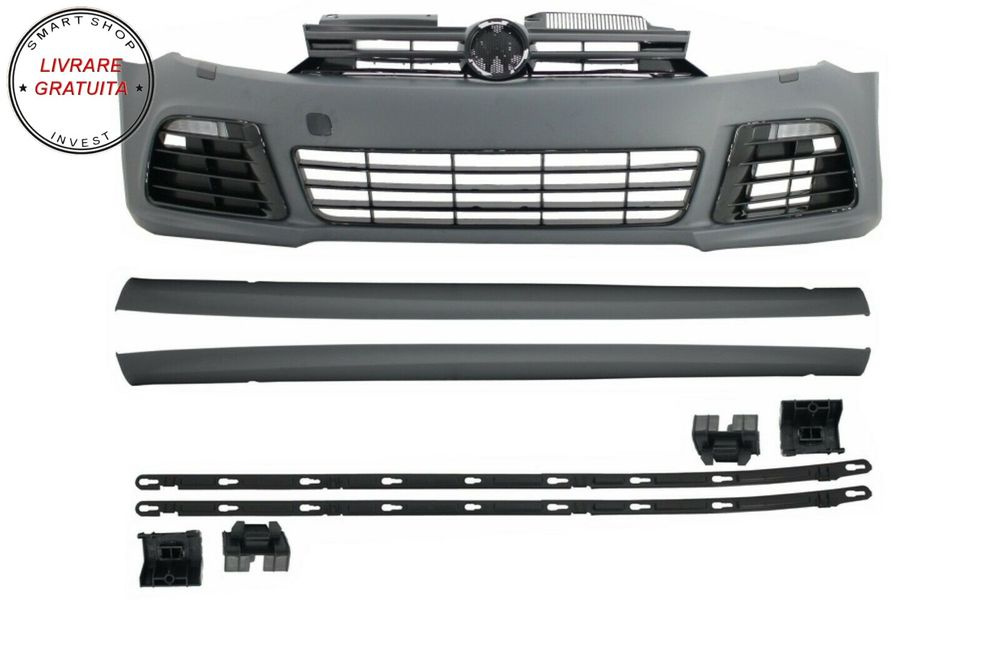 Bara fata VW Golf VI Golf 6 R20 Look (2008-2013) cu Praguri Laterale- livrare gratuita
