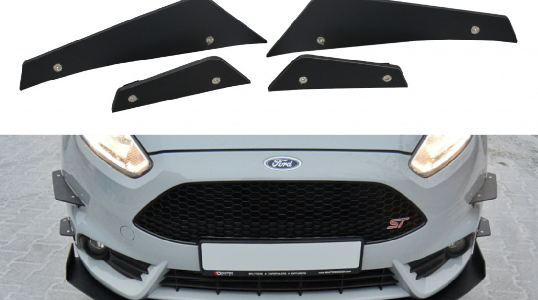 Bara Fata Wings (AIRINTAKE Splitere Aer Deflectoare Flapsuri ) Ford Fiesta ST Mk7 FL FO-FI-7F-ST-CNC-CAN1A