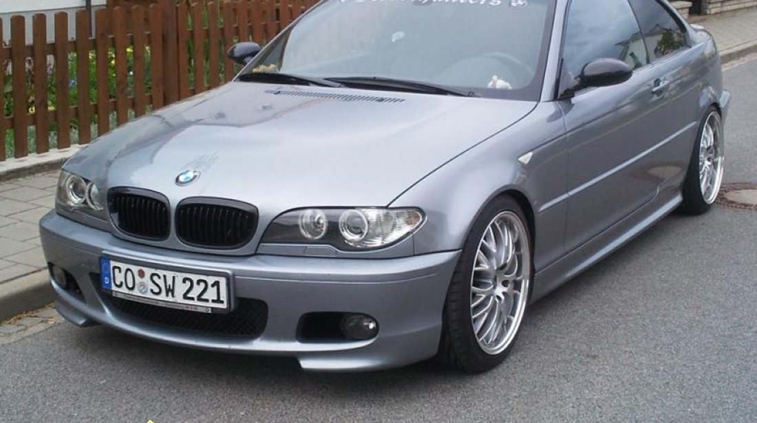 BARA M E46 BMW coupe si cabrio DIN PLASTIC ABS NOI