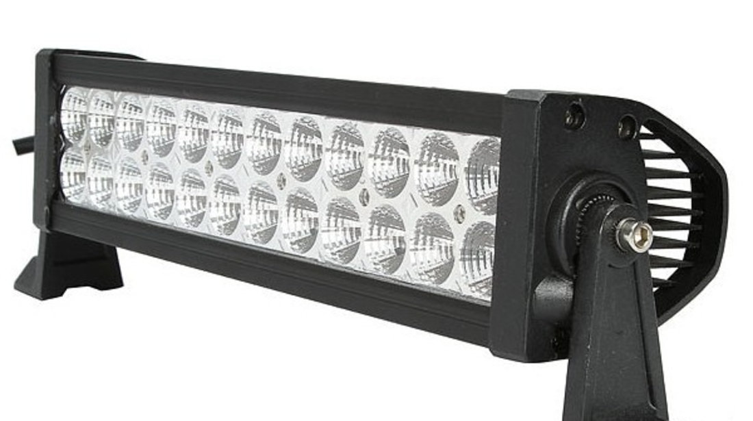 Bara proiectoare LED Auto Offroad 72W/12V-24V, 6120 Lumeni,30 cm, Leduri CREE