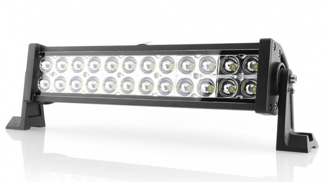 Bara proiectoare LED Auto Offroad 72W/12V-24V, 6120 Lumeni,30 cm, Leduri CREE