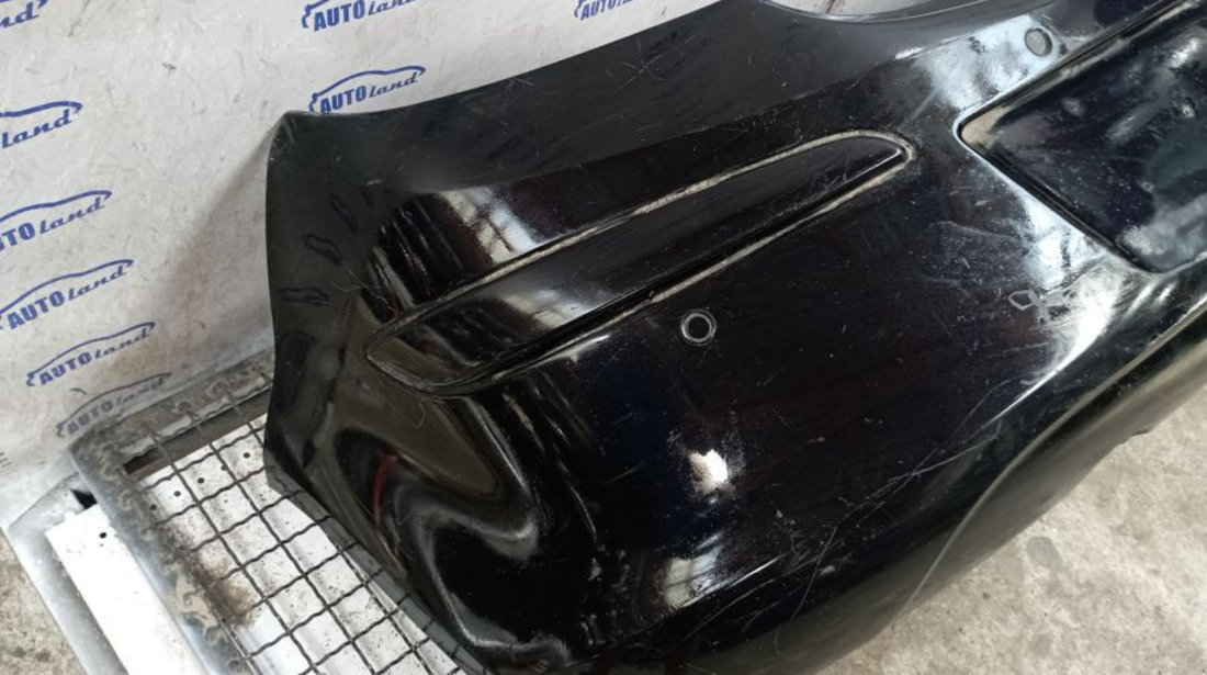 Bara Protectie Spate Neagra cu Loc Senzori, 2 Usi Opel CORSA D 2006