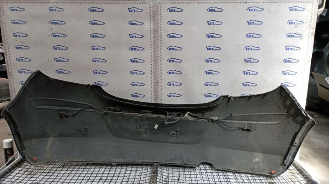 Bara Protectie Spate Neagra cu Loc Senzori, 2 Usi Opel CORSA D 2006