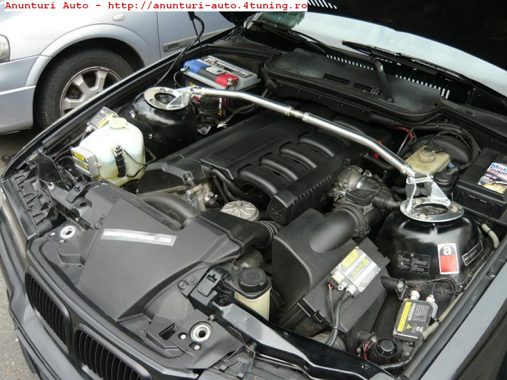 Bara rigidizare intre amortizoare fata BMW e 30 e36 e46 ( 4 si 6 cilindrii )